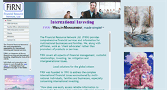 Desktop Screenshot of financialresource.net